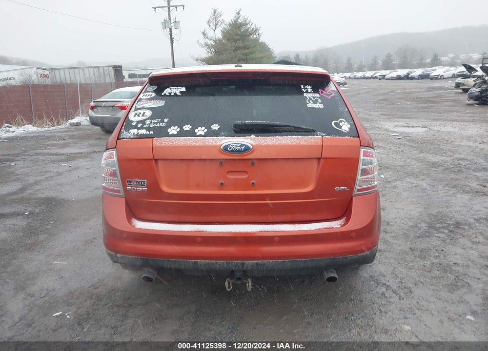 2007 FORD EDGE SEL PLUS VIN: 2FMDK39C27BB21594