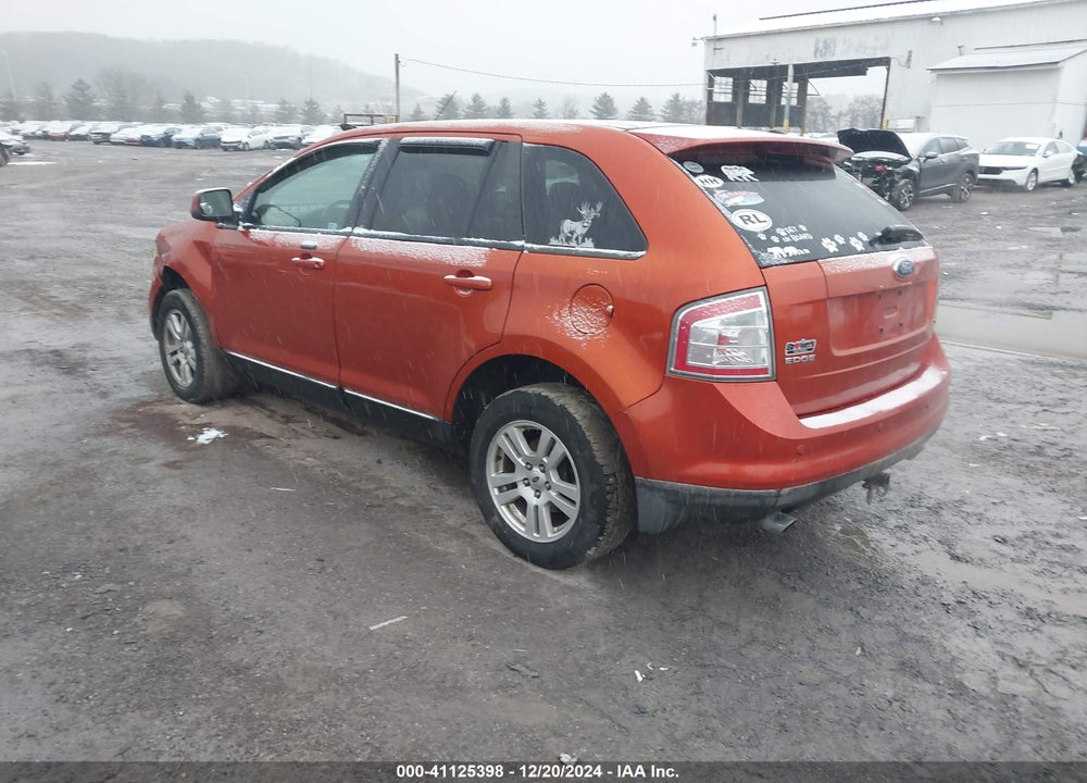 2007 FORD EDGE SEL PLUS VIN: 2FMDK39C27BB21594