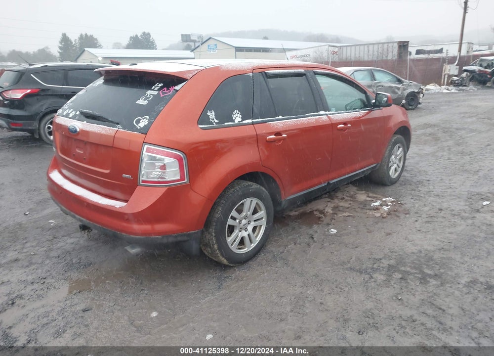 2007 FORD EDGE SEL PLUS VIN: 2FMDK39C27BB21594