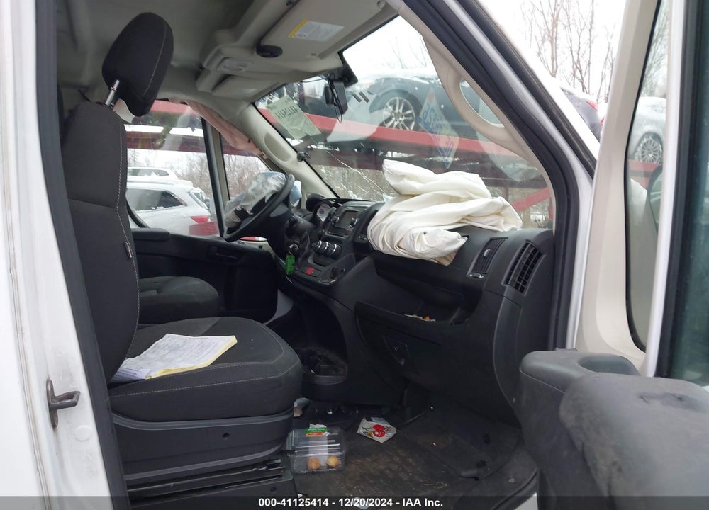 2018 RAM PROMASTER 3500 CARGO VAN HIGH ROOF 159 WB EXT VIN: 3C6URVJG7JE114576