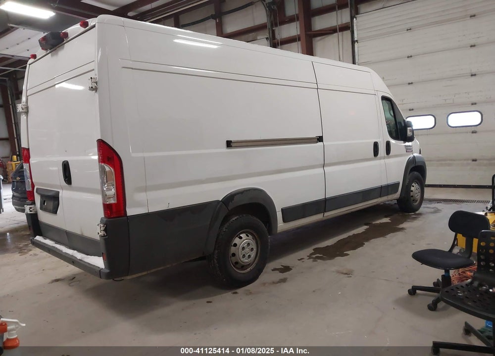 2018 RAM PROMASTER 3500 CARGO VAN HIGH ROOF 159 WB EXT VIN: 3C6URVJG7JE114576