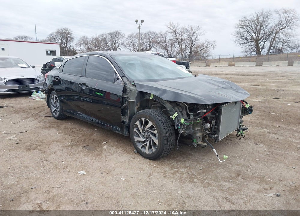 2018 HONDA CIVIC EX VIN: 2HGFC2F75JH574352