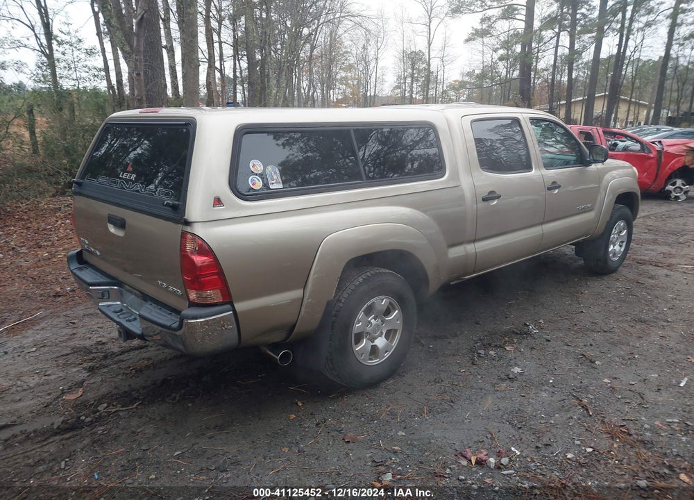 2005 TOYOTA TACOMA BASE V6 VIN: 5TEMU52N85Z112290
