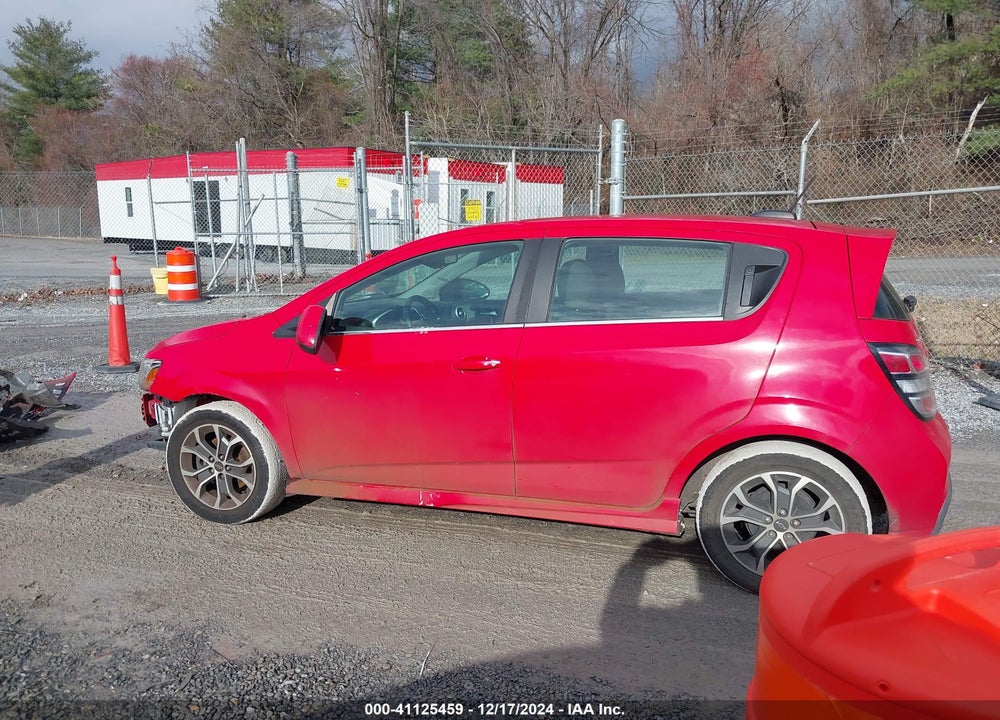 2018 CHEVROLET SONIC VIN: 1G1JC6SH3J4128155