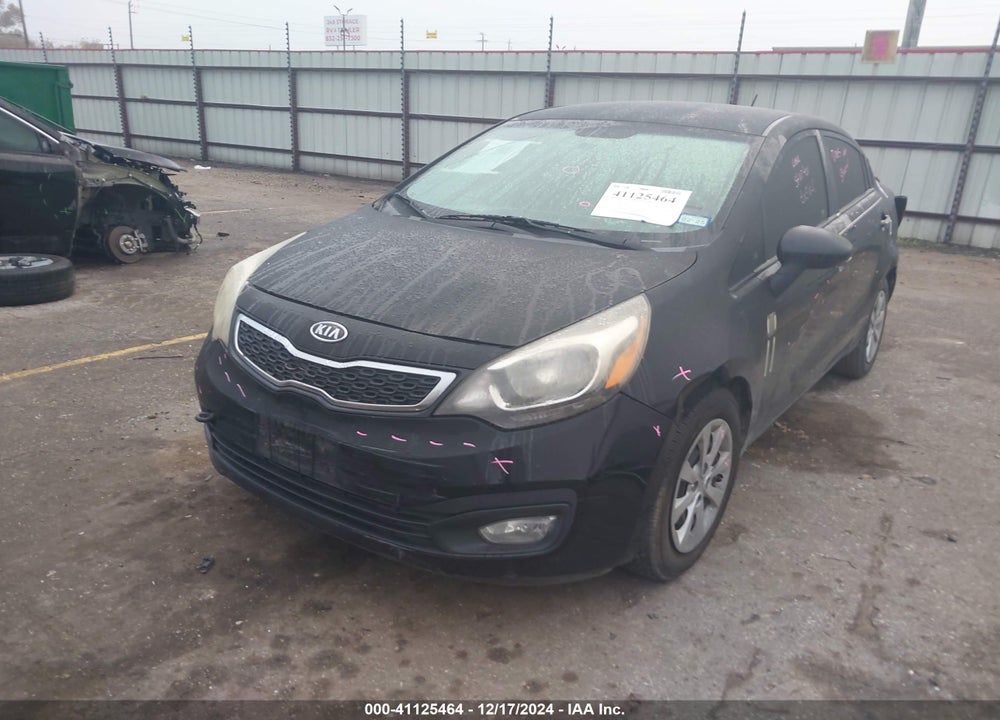 2013 KIA RIO LX VIN: KNADM4A37D6273426