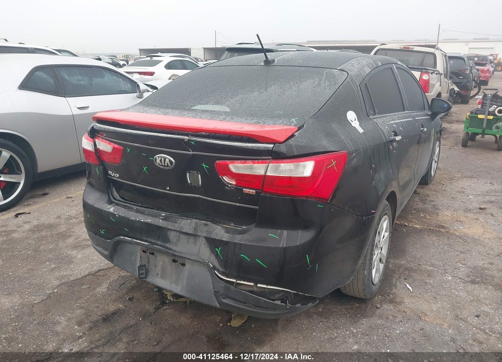 2013 KIA RIO LX VIN: KNADM4A37D6273426