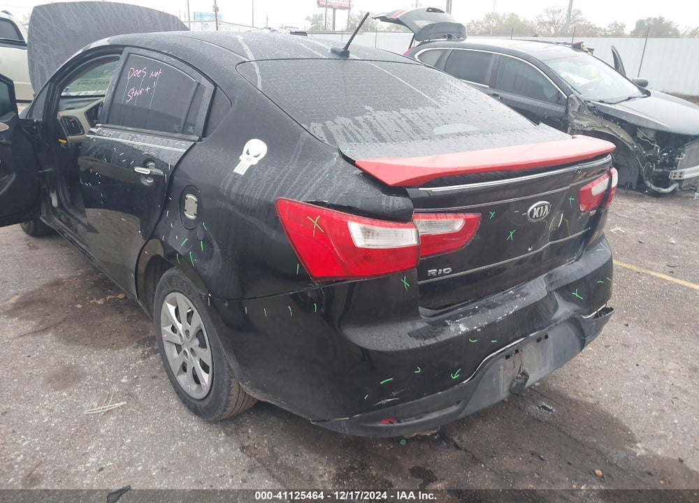 2013 KIA RIO LX VIN: KNADM4A37D6273426