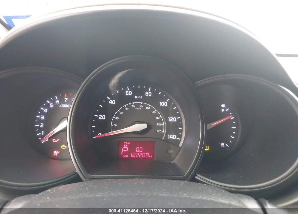 2013 KIA RIO LX VIN: KNADM4A37D6273426