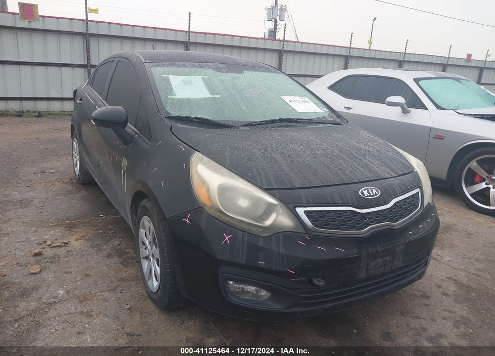 2013 KIA RIO LX VIN: KNADM4A37D6273426