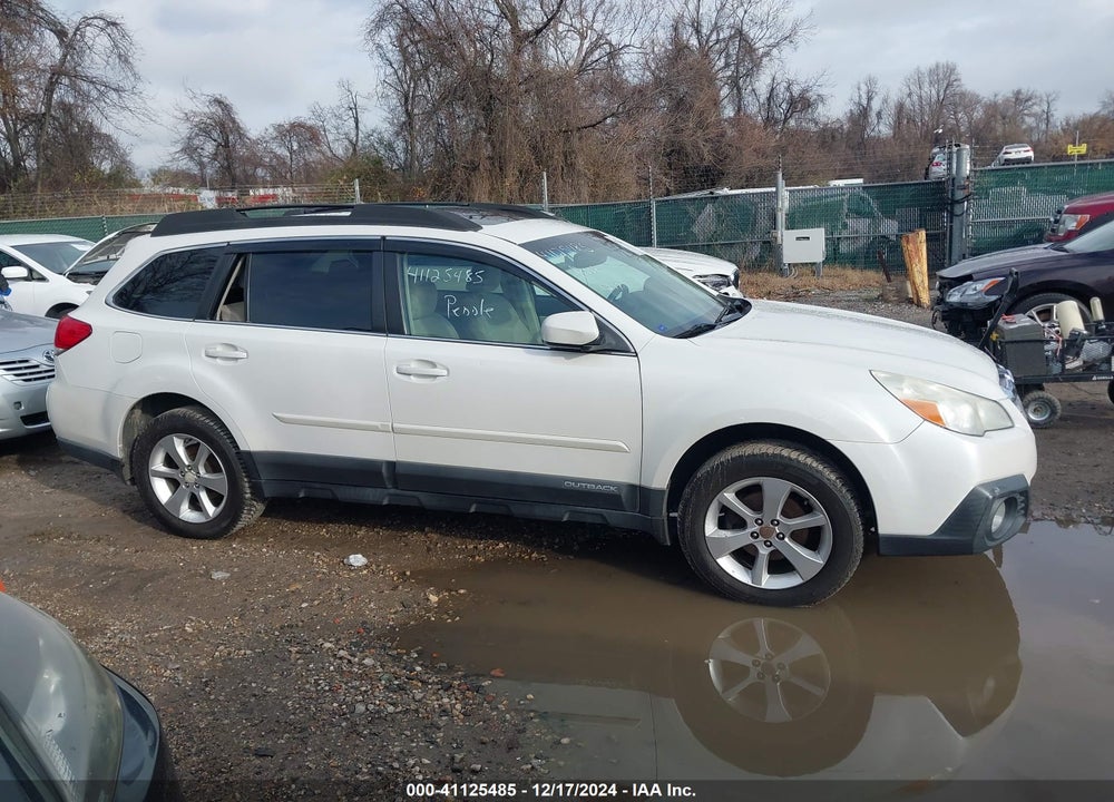 2013 SUBARU OUTBACK 2.5I PREMIUM VIN: 4S4BRCGC8D3297373