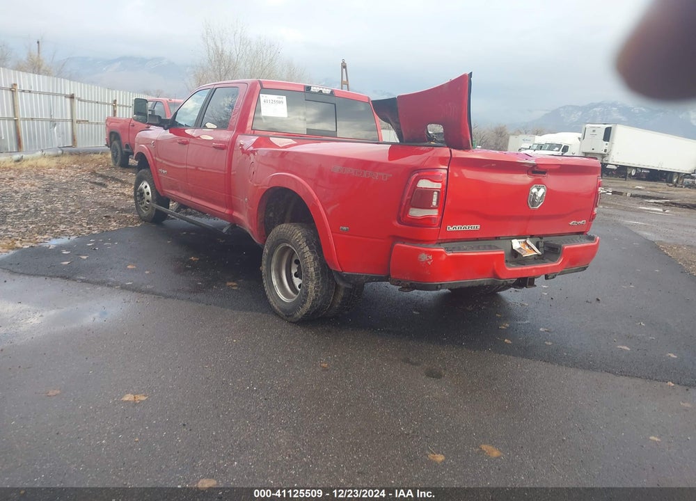2020 RAM 3500 LAIE  4X4 8' BOX VIN: 3C63RRJLXLG158627