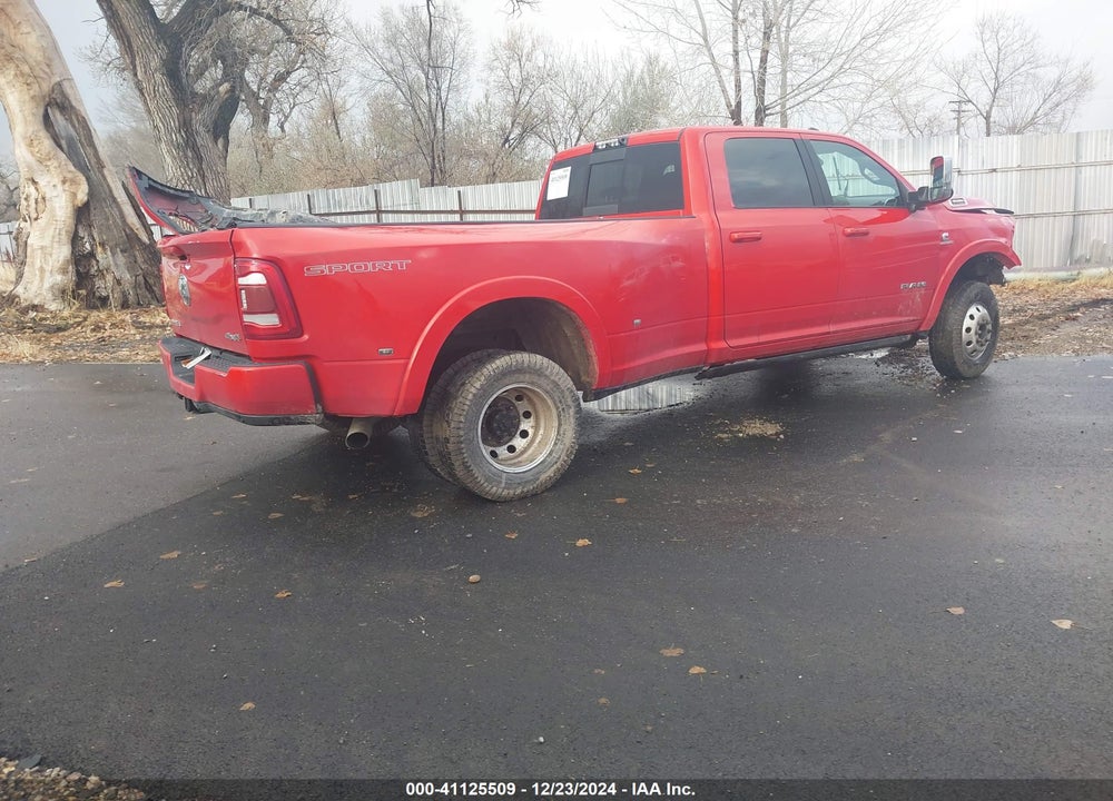 2020 RAM 3500 LAIE  4X4 8' BOX VIN: 3C63RRJLXLG158627