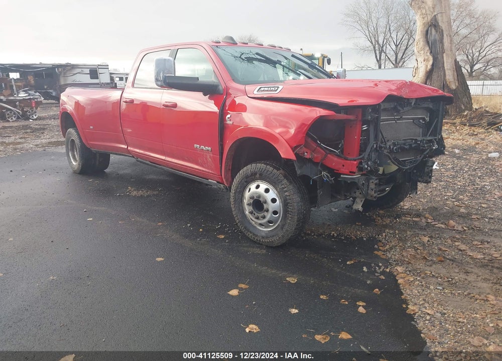 2020 RAM 3500 LAIE  4X4 8' BOX VIN: 3C63RRJLXLG158627