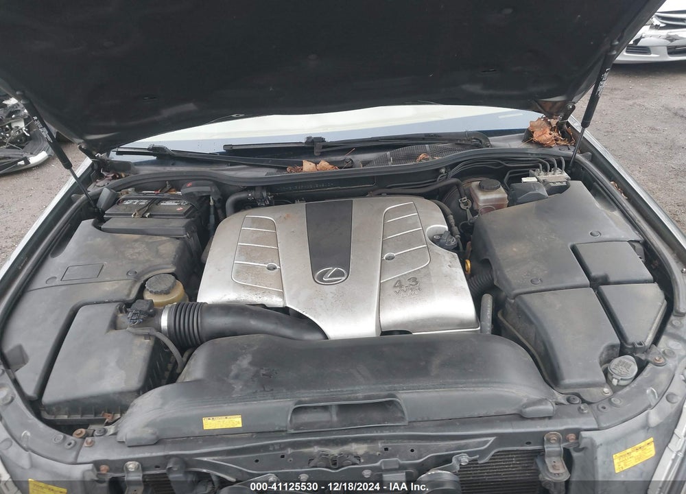 2004 LEXUS LS 430 VIN: JTHBN36FX40124210