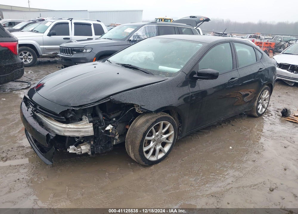 2014 DODGE DART SXT VIN: 1C3CDFBB5ED747228