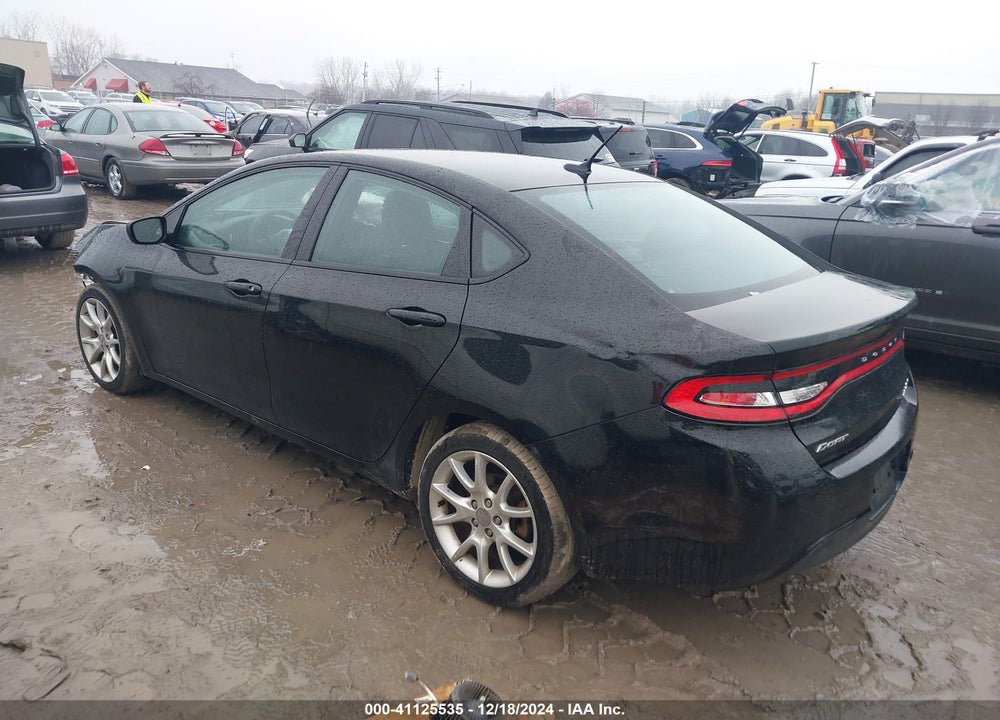 2014 DODGE DART SXT VIN: 1C3CDFBB5ED747228