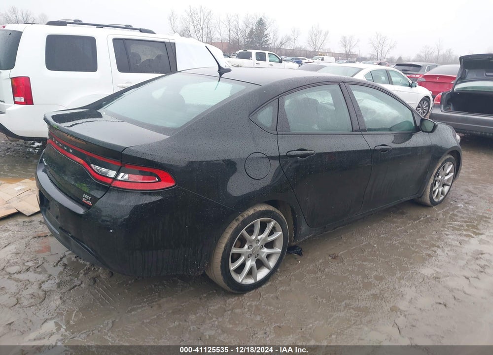 2014 DODGE DART SXT VIN: 1C3CDFBB5ED747228