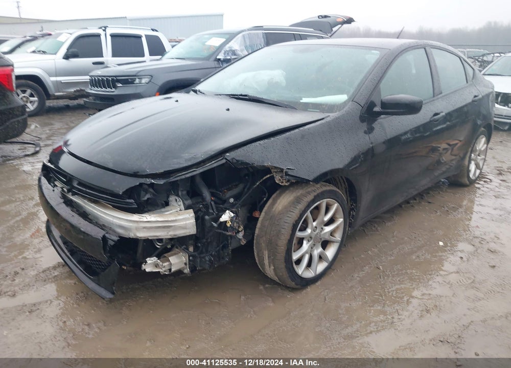 2014 DODGE DART SXT VIN: 1C3CDFBB5ED747228