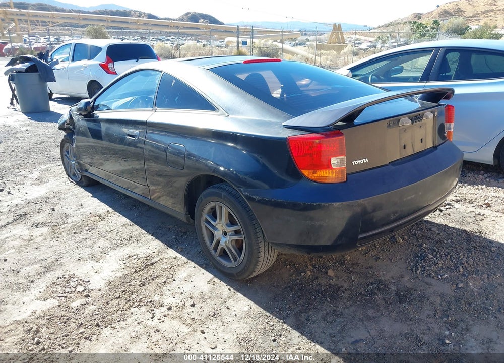 2001 TOYOTA CELICA GT VIN: JTDDR32T610109290