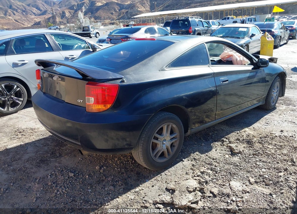 2001 TOYOTA CELICA GT VIN: JTDDR32T610109290