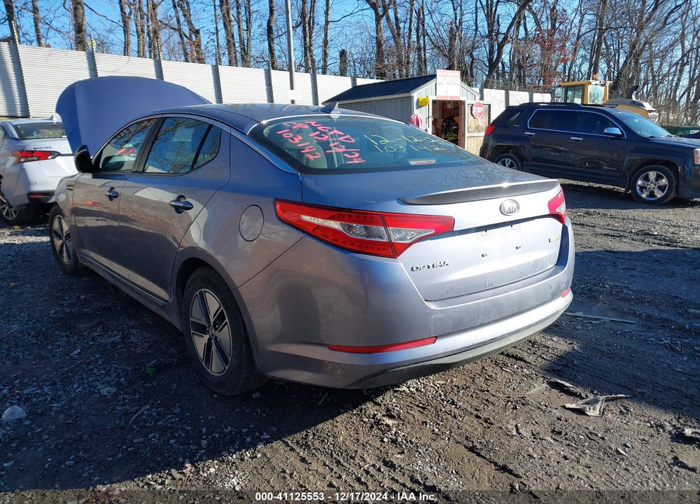 2012 KIA OPTIMA HYBRID VIN: KNAGM4AD1C5012691