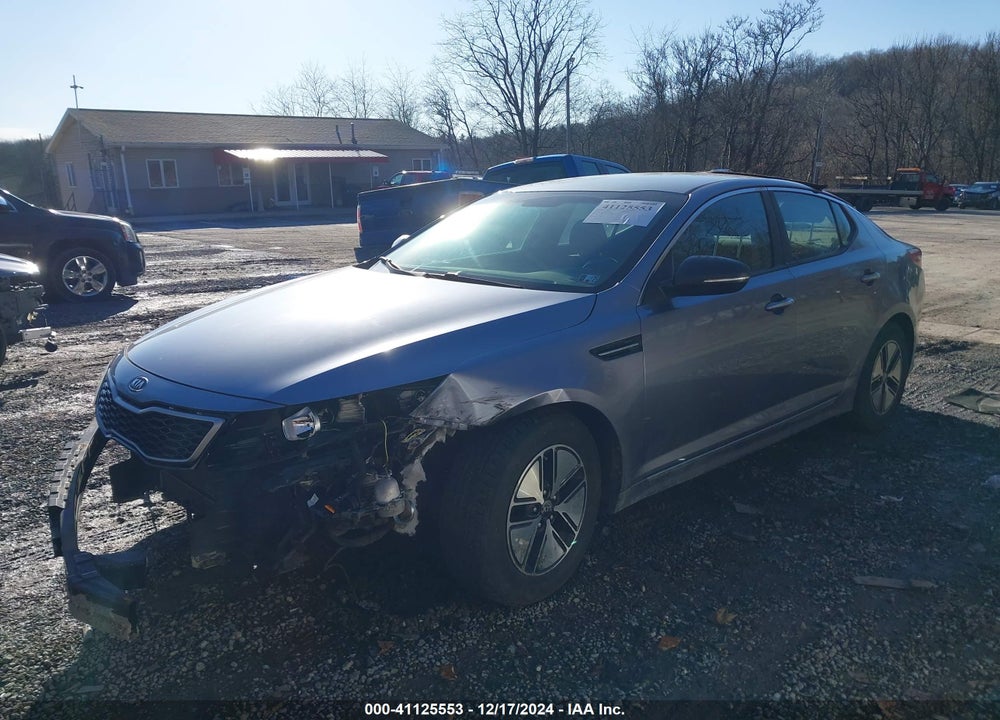 2012 KIA OPTIMA HYBRID VIN: KNAGM4AD1C5012691