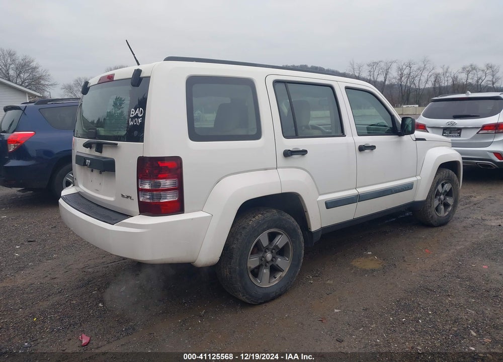 2008 JEEP LIBERTY SPORT VIN: 1J8GN28K08W200296