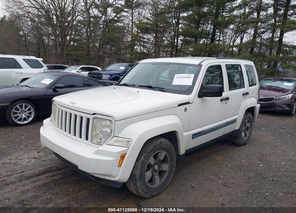 2008 JEEP LIBERTY SPORT VIN: 1J8GN28K08W200296