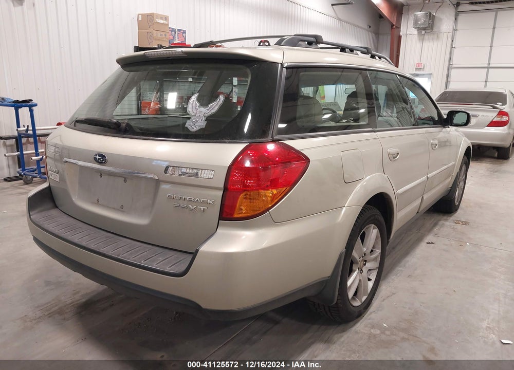 2005 SUBARU OUTBACK 2.5XT LIMITED VIN: 4S4BP67C254373205