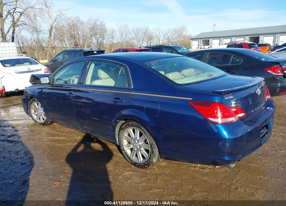 2007 TOYOTA AVALON LIMITED VIN: 4T1BK36B07U169799