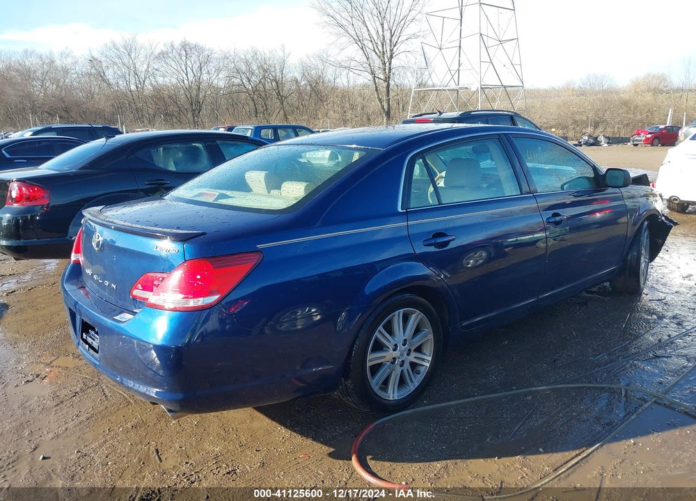 2007 TOYOTA AVALON LIMITED VIN: 4T1BK36B07U169799