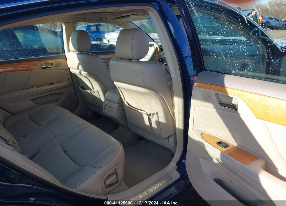 2007 TOYOTA AVALON LIMITED VIN: 4T1BK36B07U169799