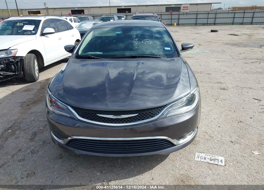 2016 CHRYSLER 200 LIMITED VIN: 1C3CCCAB3GN133357