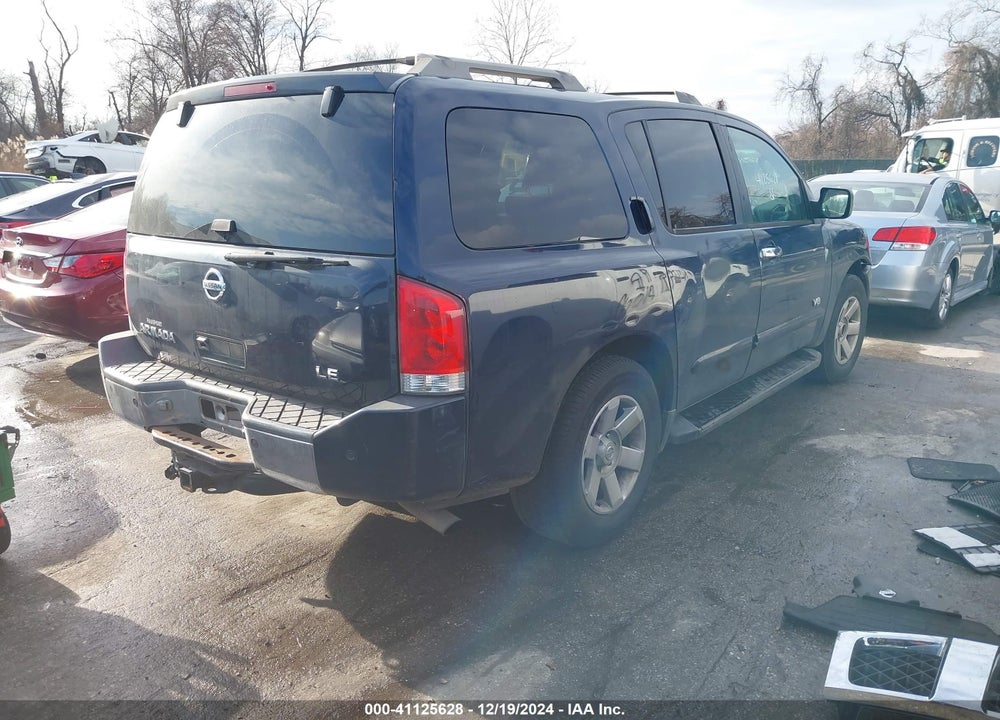 2006 NISSAN ARMADA LE VIN: 5N1AA08A16N730859