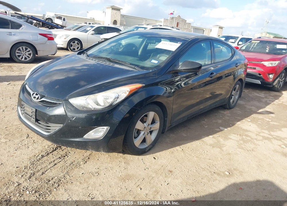 2013 HYUNDAI ELANTRA GLS VIN: 5NPDH4AE1DH409824