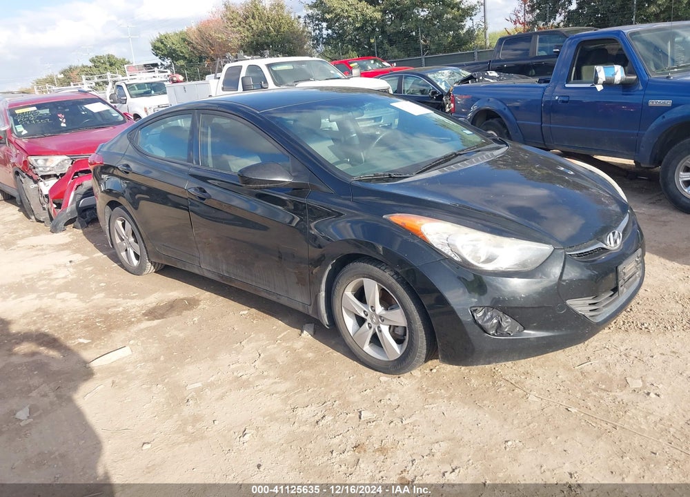 2013 HYUNDAI ELANTRA GLS VIN: 5NPDH4AE1DH409824