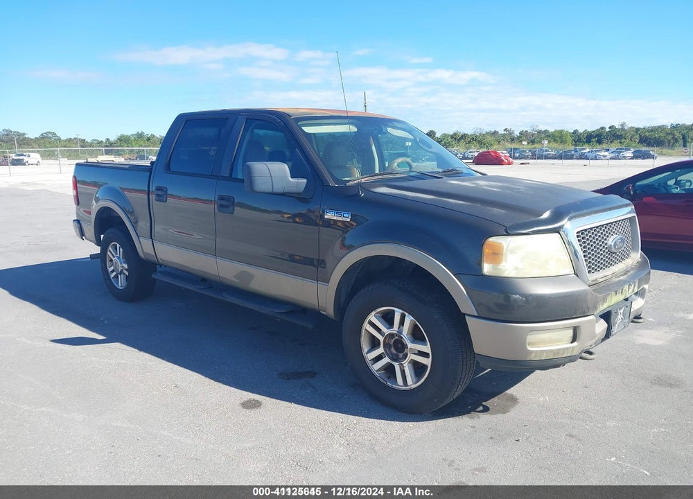 2005 FORD F-150 FX4/LARIAT/XLT VIN: 1FTPW145X5KD58243