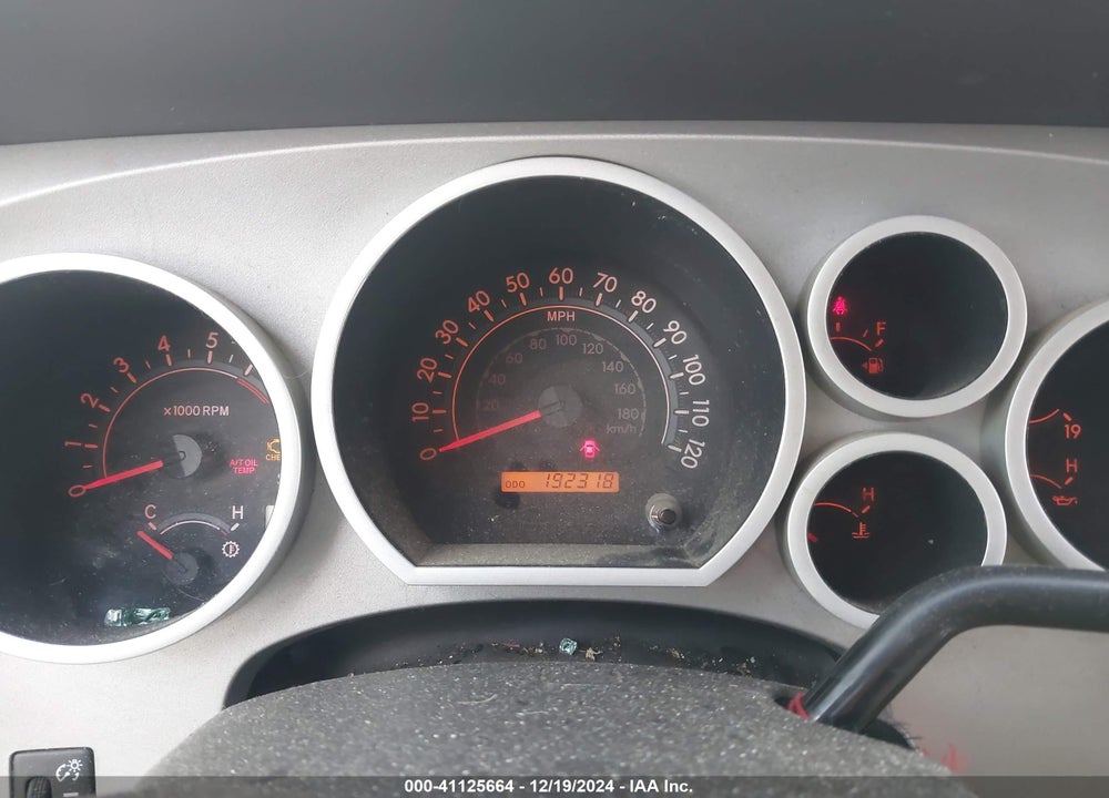 2007 TOYOTA TUNDRA SR5 5.7L V8 VIN: 5TBDV54187S480095