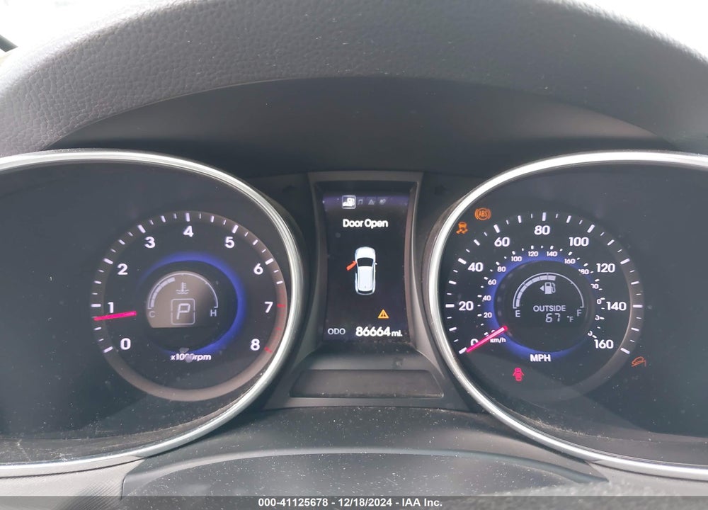 2014 HYUNDAI SANTA FE SPORT 2.0L TURBO VIN: 5XYZU3LAXEG142634