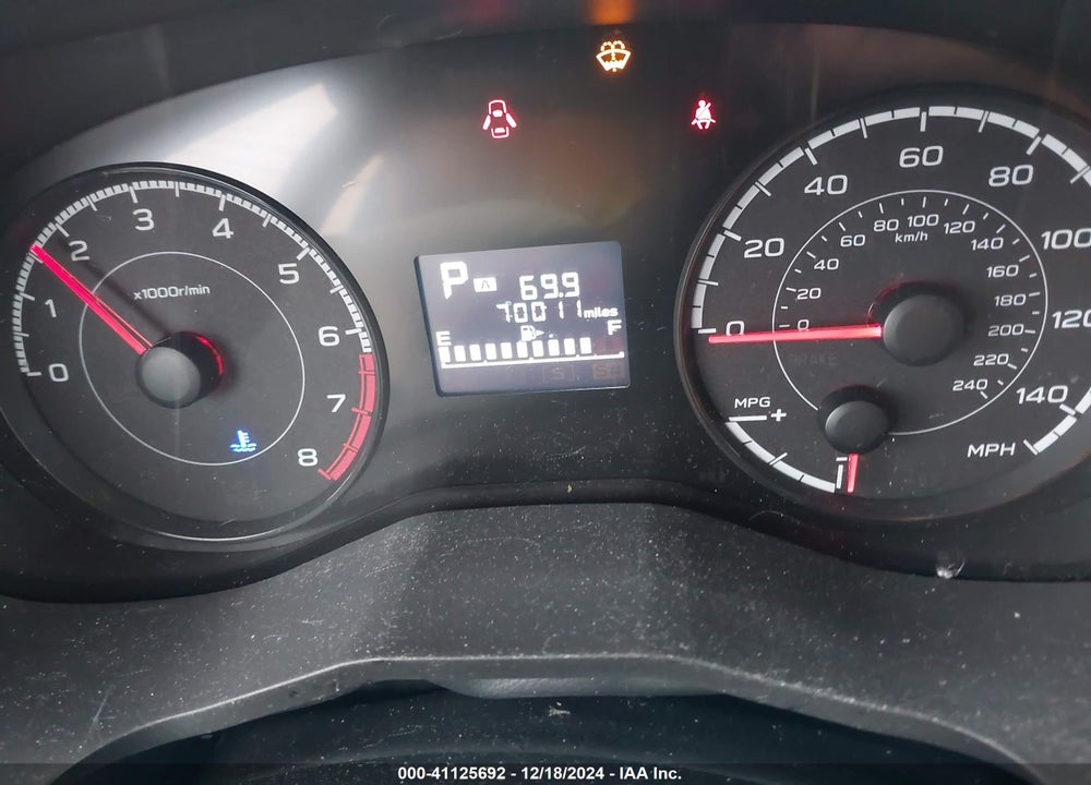 2019 SUBARU CROSSTREK 2.0I PREMIUM VIN: JF2GTACC7K8248429