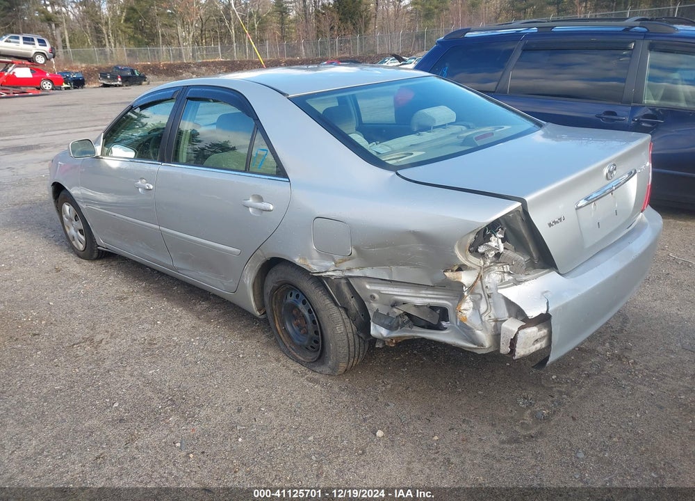 2004 TOYOTA CAMRY LE VIN: 4T1BE30K64U275279
