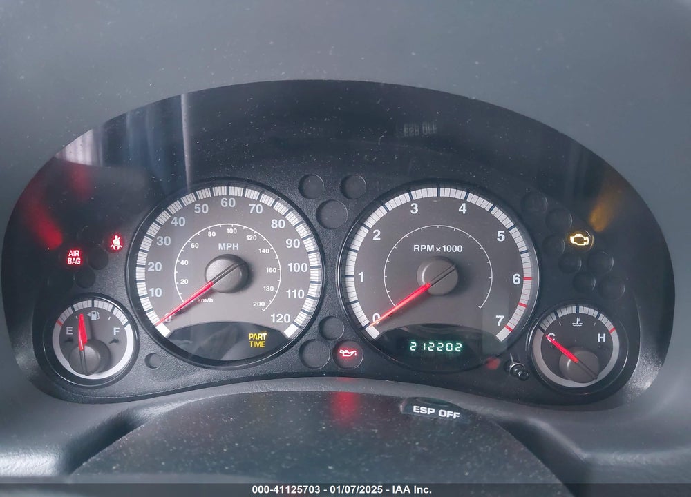 2007 JEEP LIBERTY SPORT VIN: 1J4GL48K27W521368