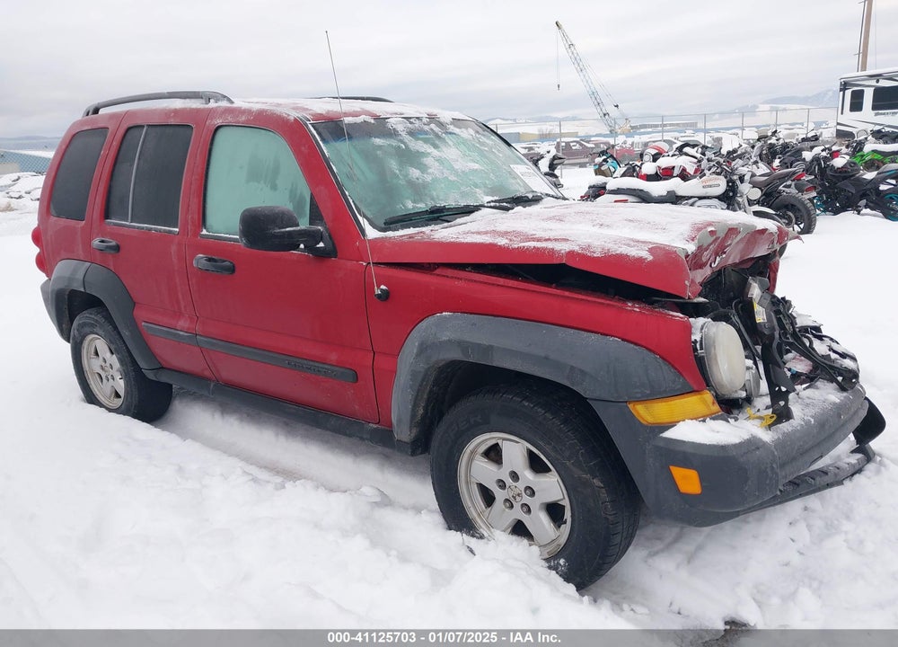 2007 JEEP LIBERTY SPORT VIN: 1J4GL48K27W521368