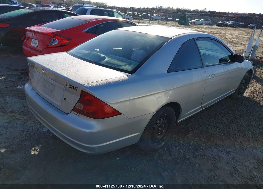 2003 HONDA CIVIC LX VIN: 1HGEM22533L051530
