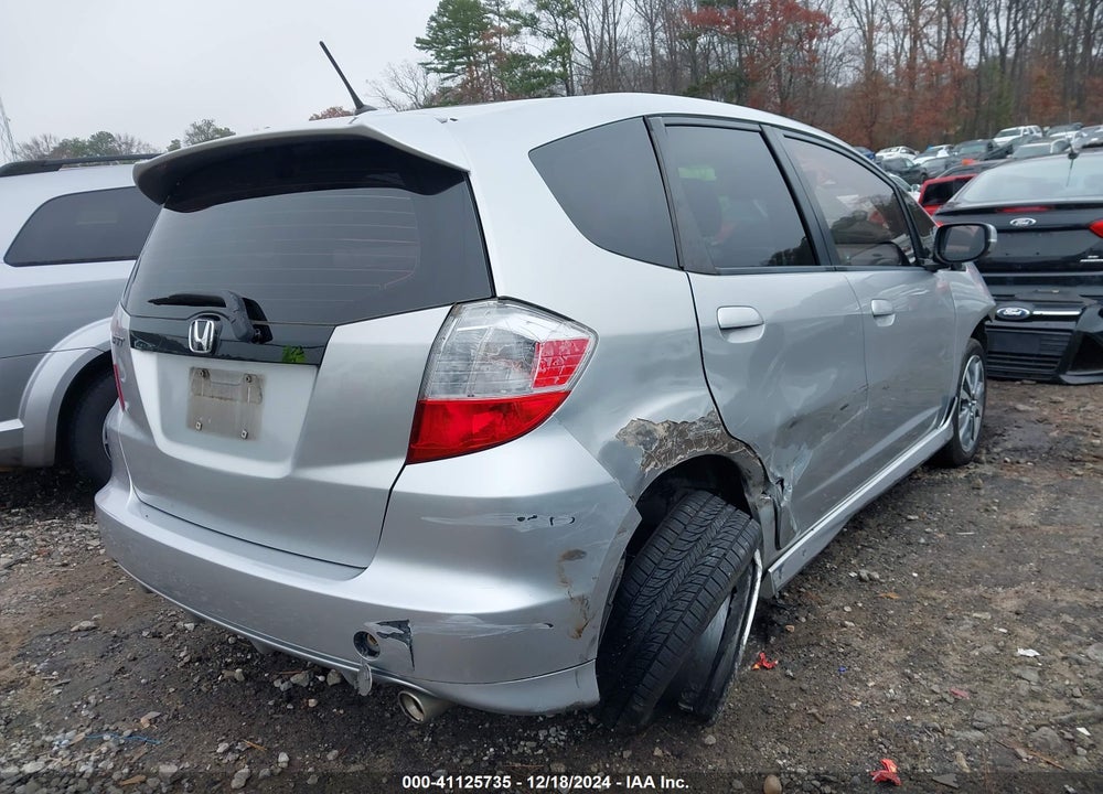 2012 HONDA FIT SPORT VIN: JHMGE8H50CC006915