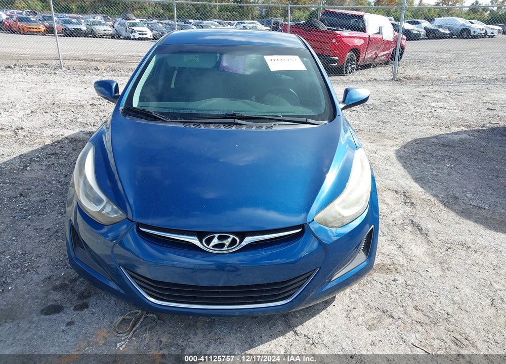 2016 HYUNDAI ELANTRA SE VIN: KMHDH4AE2GU558085