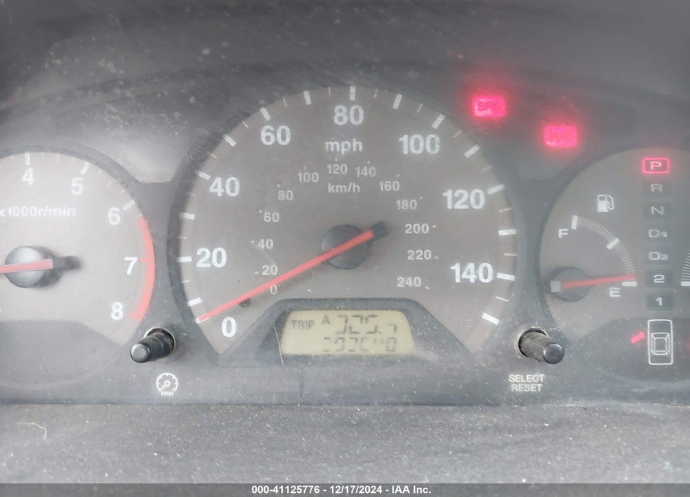 2002 HONDA ACCORD 3.0 EX VIN: 1HGCG22592A019867