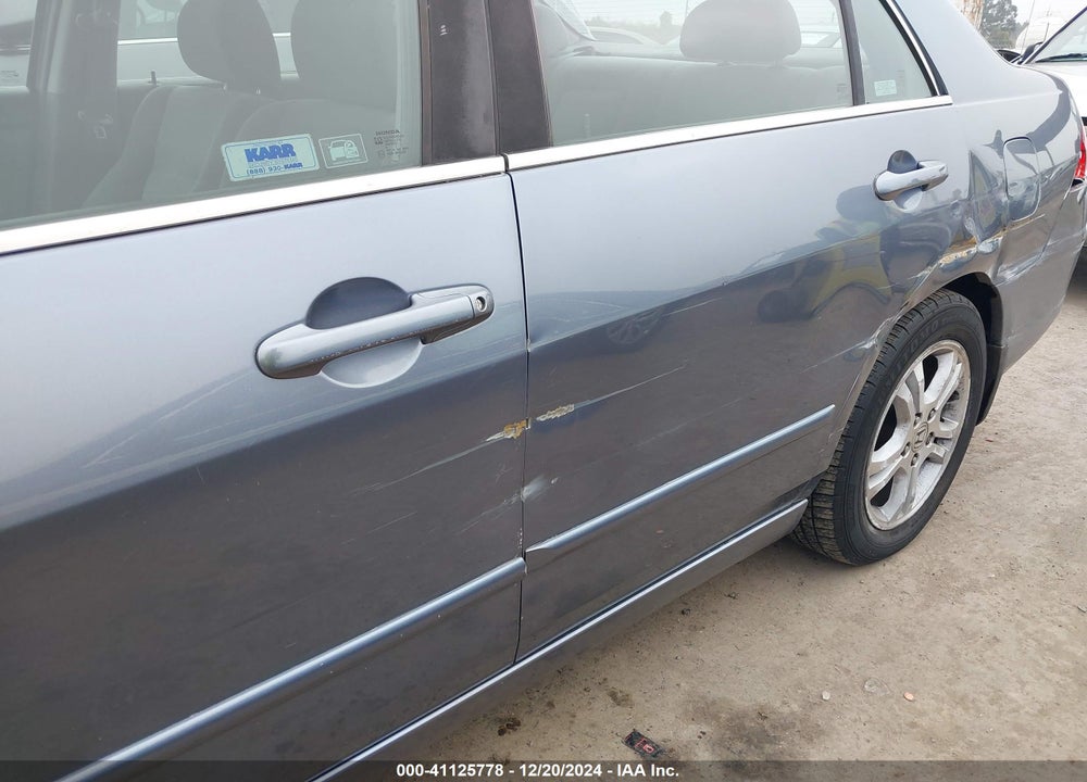 2007 HONDA ACCORD 2.4 SE VIN: 1HGCM56307A180831