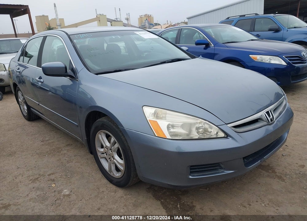 2007 HONDA ACCORD 2.4 SE VIN: 1HGCM56307A180831