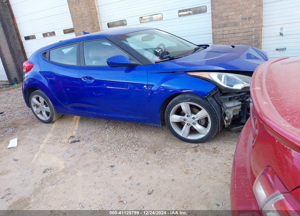 2014 HYUNDAI VELOSTER BASE W/BLACK VIN: KMHTC6ADXEU194539